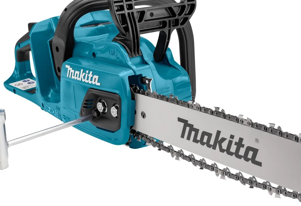 Makita DUC355PG2J 2x18V Li-Ion Accu Kettingzaag Set (2x 6,0Ah) Incl. Mbox - 35cm - Koolborstelloos 20 Makita DUC355PG2J 2x18V Li-Ion Accu Kettingzaag Set (2x 6,0Ah) Incl. Mbox - 35cm - Koolborstelloos - Afbeelding 20