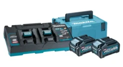 Makita XGT 40V Max Li-Ion Accu Starterset (2x 4.0Ah) + Duolader In Mbox