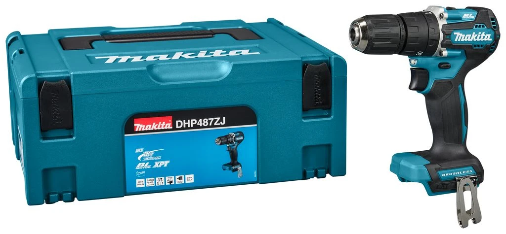 Makita DHP487ZJ 18V Li-ion Accu Klopboor-/schroefmachine Body In Mbox 1 Makita DHP487ZJ 18V Li-ion Accu Klopboor-/schroefmachine Body In Mbox