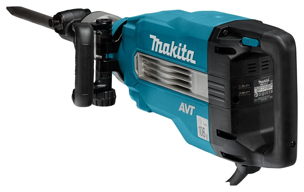 Makita HM1511 SW30 Breekhamer In Koffer - 1850W - 48,9J 11 Makita HM1511 SW30 Breekhamer In Koffer - 1850W - 48,9J - Afbeelding 11