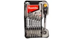 Makita B-65523 8-delige Ring-/steek Ratelsleutelset - 8-19mm