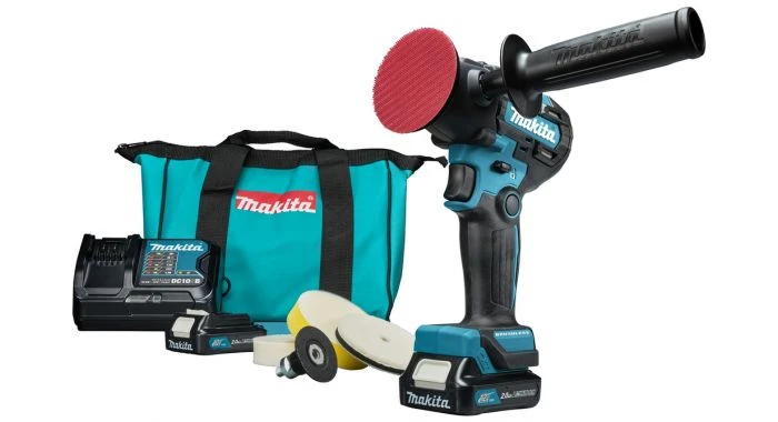 Makita PV301DSAE CXT 12V Max Li-Ion Accu Schuur-/poetsmachine Set (2x 2,0 Ah Accu) In Tas - 46 Mm 1 Makita PV301DSAE CXT 12V Max Li-Ion Accu Schuur-/poetsmachine Set (2x 2,0 Ah Accu) In Tas - 46 Mm