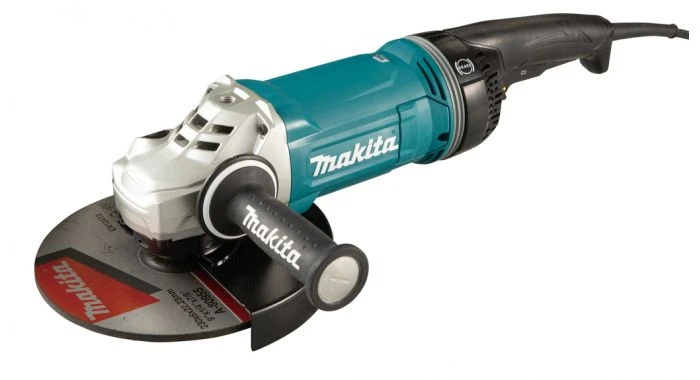 Makita GA9070X1 Haakse Slijper 230 Mm - 2800 Watt - Met Vastzetschakelaar 1 Makita GA9070X1 Haakse Slijper 230 Mm - 2800 Watt - Met Vastzetschakelaar