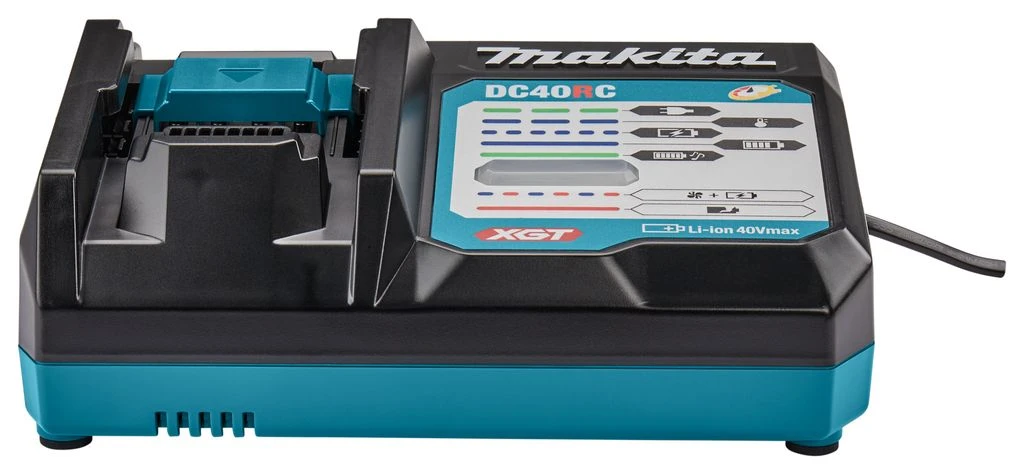 Makita DC40RC XGT 40 V Max Li-Ion Accu Lader - 191M90-3 6 Makita DC40RC XGT 40 V Max Li-Ion Accu Lader - 191M90-3 - Afbeelding 6