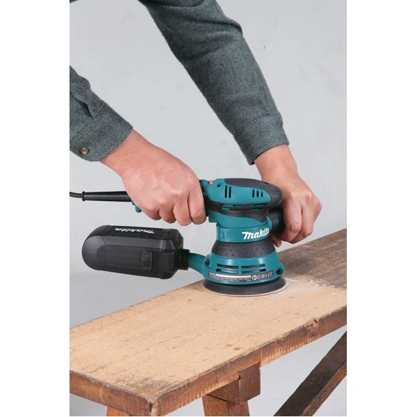 Makita BO5041 Excentrische Schuurmachine - 300W - 125mm - Variabel 6 Makita BO5041 Excentrische Schuurmachine - 300W - 125mm - Variabel - Afbeelding 6