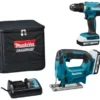 Makita DK18928AX1 18V Li-ion Accu Combiset (G-range) (2x2,0 Ah Accu's) In Tas