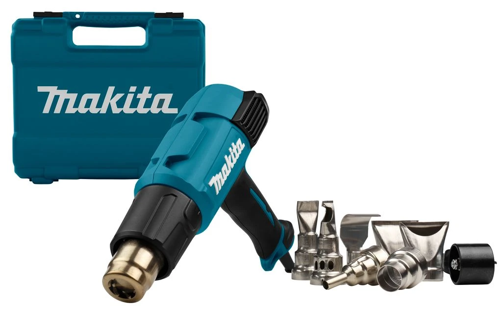 Makita HG6531CK Heteluchtpistool In Koffer - 2000W - 550l/min 1 Makita HG6531CK Heteluchtpistool In Koffer - 2000W - 550l/min