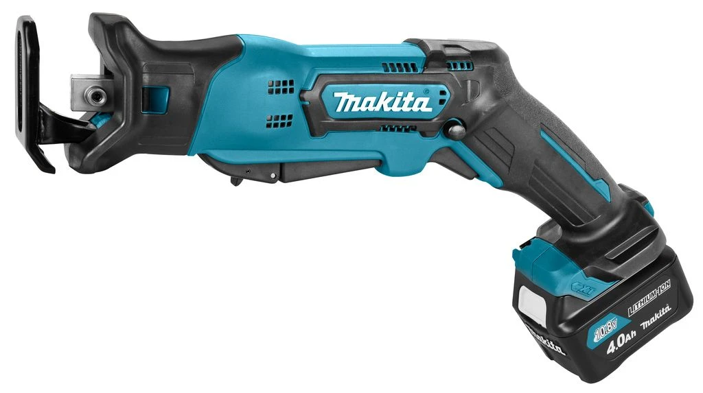 Makita JR105DSMJ 10.8V Li-Ion Schuifaccu Reciprozaag Set (2x 4.0Ah Accu) In Mbox 1 Makita JR105DSMJ 10.8V Li-Ion Schuifaccu Reciprozaag Set (2x 4.0Ah Accu) In Mbox