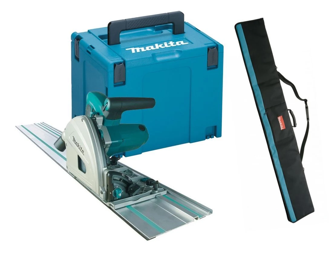 Makita SP6000J1X Invalzaag Incl. Geleiderail En Foudraal In Mbox - 1300W - 165mm 1 Makita SP6000J1X Invalzaag Incl. Geleiderail En Foudraal In Mbox - 1300W - 165mm