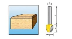 Makita D-10665 Afkantfrees - 45° - 8mm