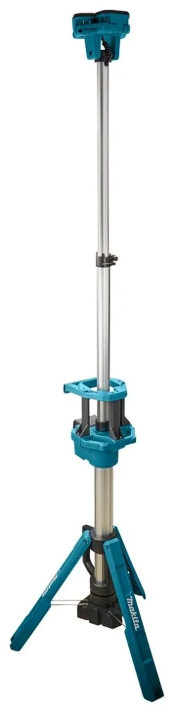 Makita NLADML814 14.4V - 18V Li-Ion Accu Bouwlamp Op Statief - 3 Spots - 100-220cm - 3000 Lumen -Makita c19b4943e8bb043c3a847cc332f9e0ca