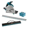 Makita DSP601ZJU2 36V (2x 18V) Li-Ion Accu Invalcirkelzaag Body In Mbox (AWS) Incl. Geleiderail - 20 X 165mm - Koolborstelloos