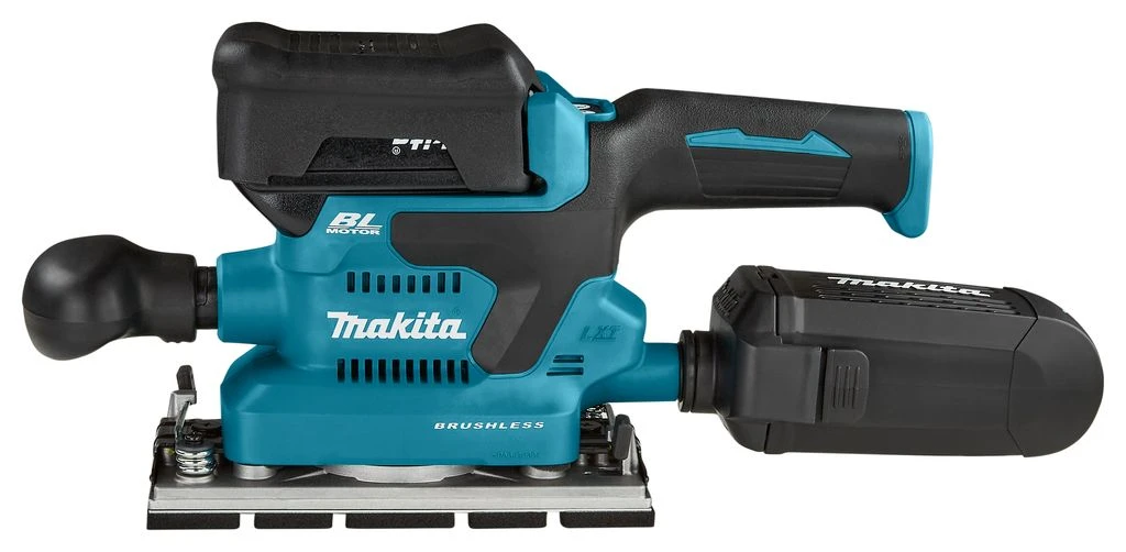 Makita DBO380RTJ 18V Li-ion Accu Vlakschuurmachine Set (2x 5,0Ah) In Mbox - 93x230mm - Koolborstelloos 4 Makita DBO380RTJ 18V Li-ion Accu Vlakschuurmachine Set (2x 5,0Ah) In Mbox - 93x230mm - Koolborstelloos - Afbeelding 4