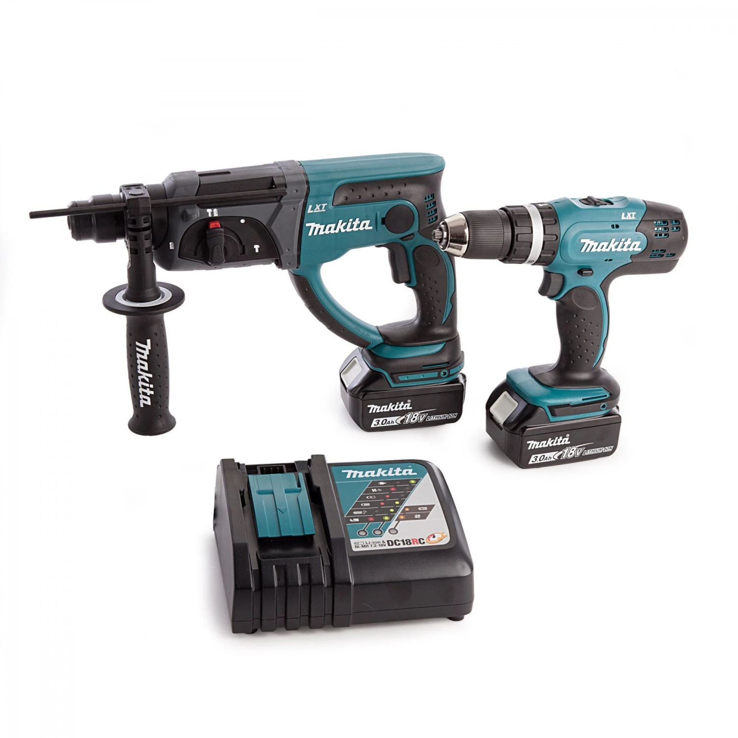 Makita DLX2025 18V Li-Ion Accu Combiset In Tas (2x 3,0Ah Accu) 1 Makita DLX2025 18V Li-Ion Accu Combiset In Tas (2x 3,0Ah Accu)