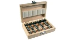 Makita D-47363 5-delige Scharniergat Boorset In Houten Cassette - 15-35mm