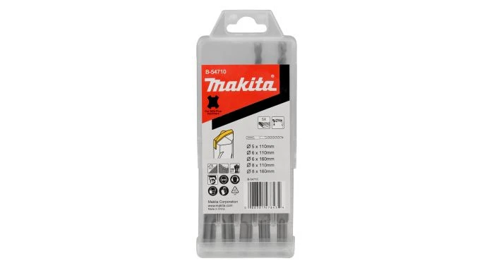 Makita B-54710 SDS-Plus Borenset 5-delig 1 Makita B-54710 SDS-Plus Borenset 5-delig
