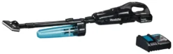 Makita DCL281FSYB 18V Li-ion Accu Steelstofzuiger Set (1x 1.5Ah) - Zwart
