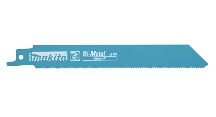 Makita B-05169 Reciprozaagbladen - 152 X 1,4mm - Metaal (5st) 1 Makita B-05169 Reciprozaagbladen - 152 X 1,4mm - Metaal (5st)