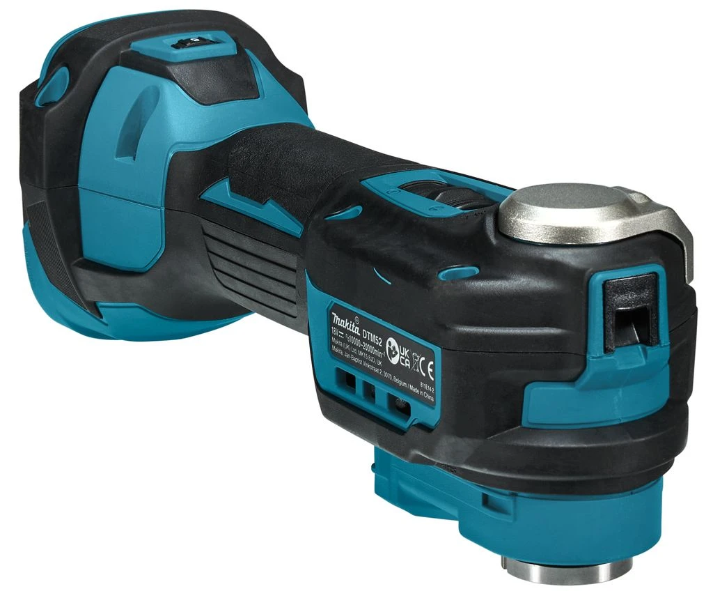 Makita DTM52RTJX2 18V Li-Ion Accu Multitool (2x 5,0Ah) Incl. Accessoireset In Mbox - Koolborstelloos 5 Makita DTM52RTJX2 18V Li-Ion Accu Multitool (2x 5,0Ah) Incl. Accessoireset In Mbox - Koolborstelloos - Afbeelding 5