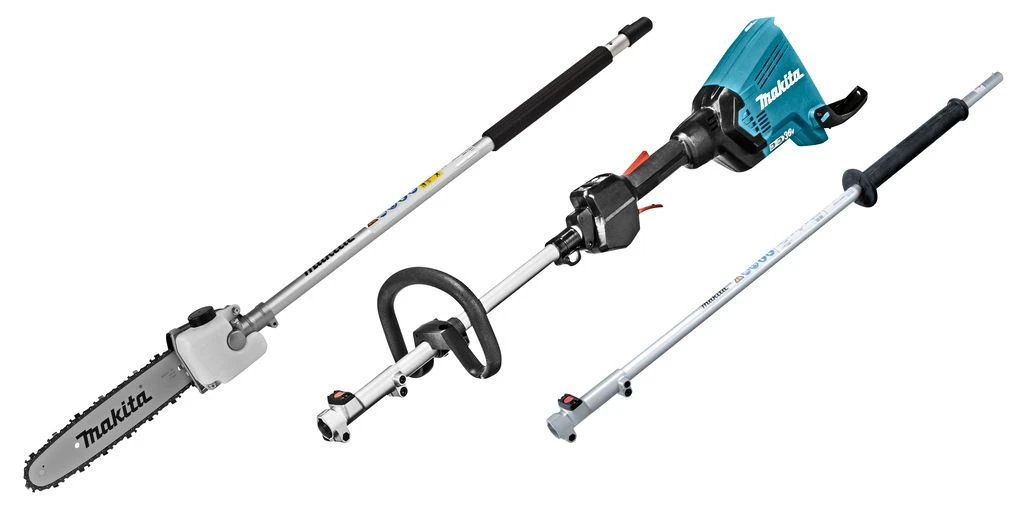 Makita DUX60ZX12 2x18 V Li-ion Accu Kettingzaag Met Opzetstuk En Verlengsteel 1 Makita DUX60ZX12 2x18 V Li-ion Accu Kettingzaag Met Opzetstuk En Verlengsteel