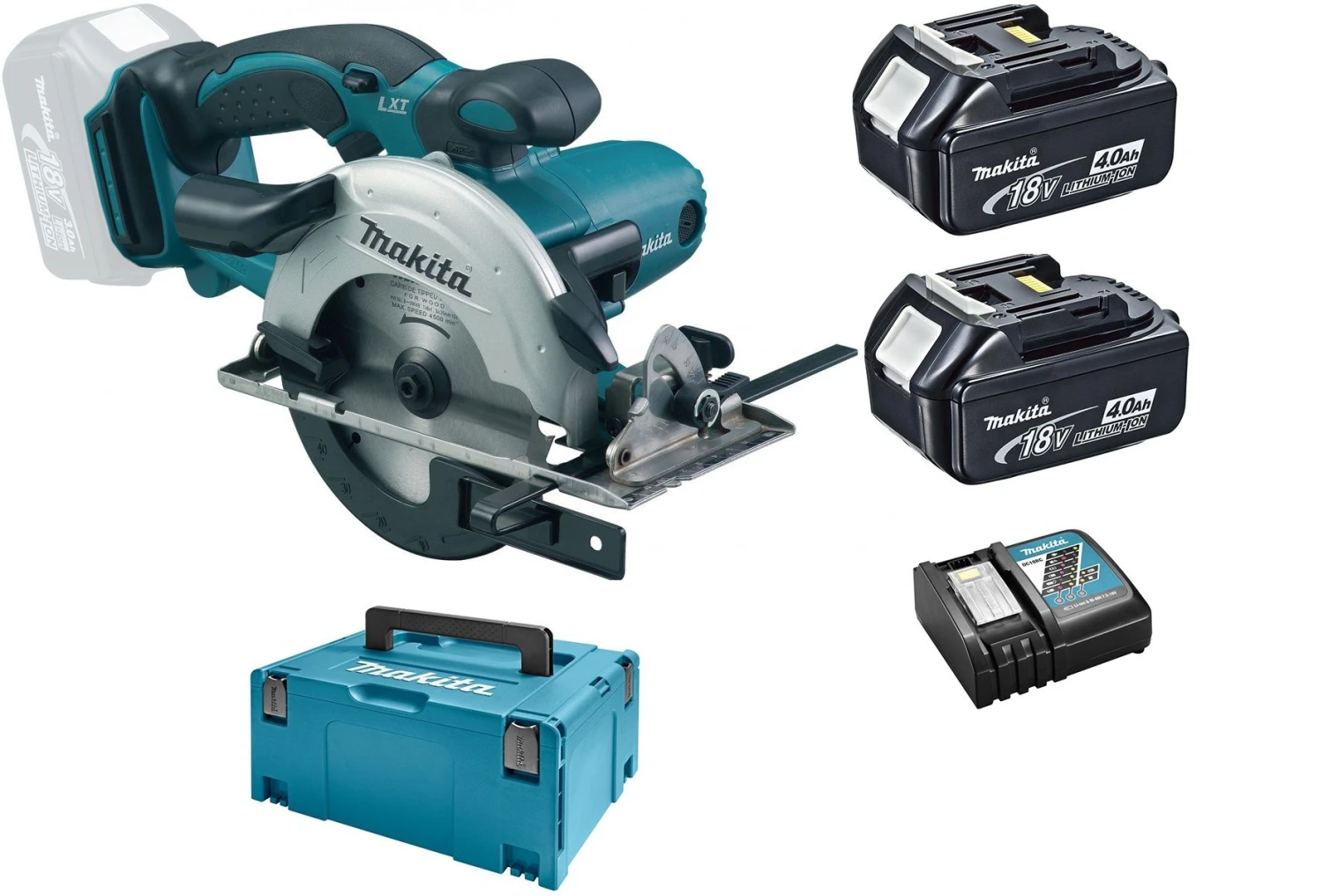 Makita DSS501RMJ 18V Li-Ion Accu Cirkelzaag Set (2x 4.0Ah Accu) In Mbox - 136mm 1 Makita DSS501RMJ 18V Li-Ion Accu Cirkelzaag Set (2x 4.0Ah Accu) In Mbox - 136mm