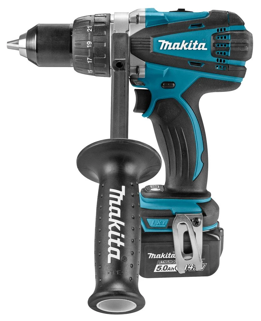 Makita DDF448RTJ 14.4V Li-Ion Accu Boor-/schroefmachine Set (2x 5.0Ah Accu) In Mbox - 65x13mm 1 Makita DDF448RTJ 14.4V Li-Ion Accu Boor-/schroefmachine Set (2x 5.0Ah Accu) In Mbox - 65x13mm