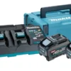 Makita XGT 40V Max Li-Ion Accu Starterset (2x 5.0Ah) + Duolader In Mbox