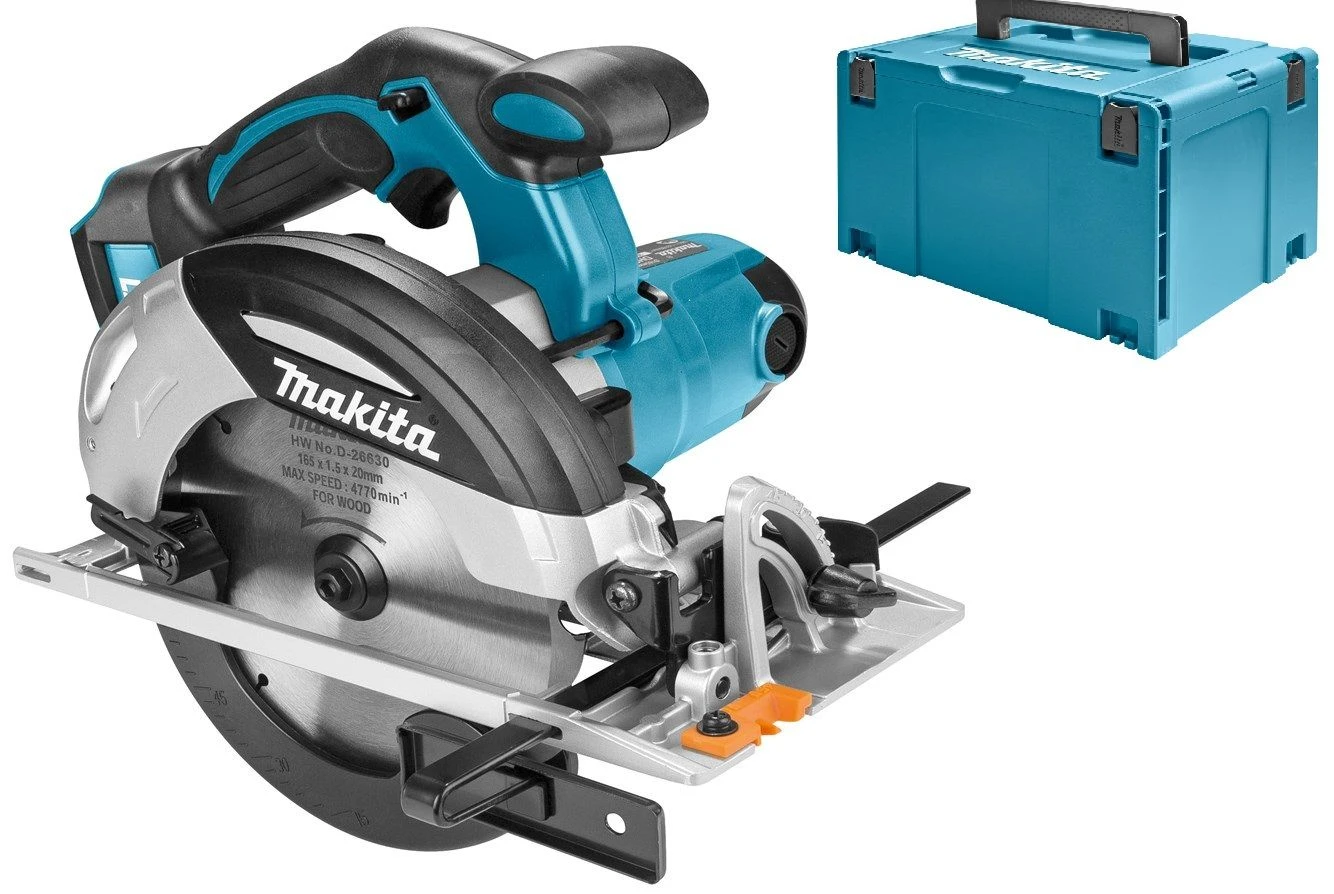 Makita DHS630RTJ 18V Li-Ion Accu Cirkelzaag Set (2x 5.0Ah Accu) In Mbox - 165mm 2 Makita DHS630RTJ 18V Li-Ion Accu Cirkelzaag Set (2x 5.0Ah Accu) In Mbox - 165mm - Afbeelding 2