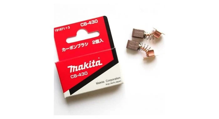 Makita 191971-3 / CB-430 Koolborstels (2 St Per Set) 1 Makita 191971-3 / CB-430 Koolborstels (2 St Per Set)