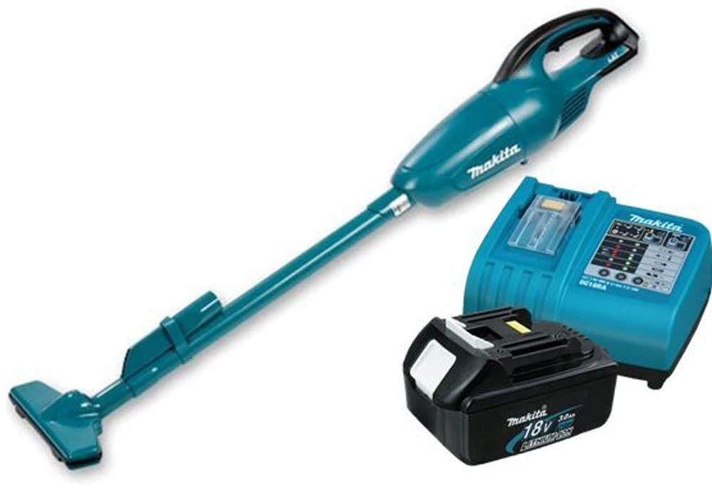 Makita DCL180RF 18V Li-Ion Accu Stofzuiger / Kruimeldief Set (1x 3.0Ah Accu) 1 Makita DCL180RF 18V Li-Ion Accu Stofzuiger / Kruimeldief Set (1x 3.0Ah Accu)