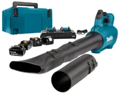 Makita DUB184PT4J 18V Li-Ion Accu Bladblazer Set (4x 5,0Ah) Incl. Mbox - 780m³/uur - Koolborstelloos -Makita f28d74cf964d53bf5007e533a778ed41