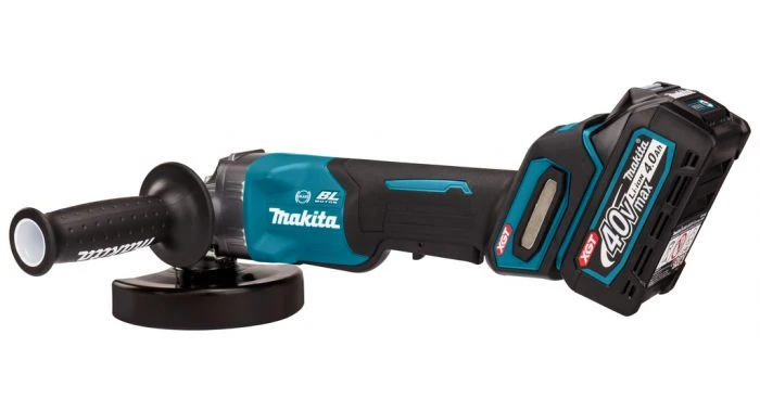 Makita GA013GM201 XGT 40V Max Li-Ion Accu Haakse Slijper Set (2x 4,0Ah) In Mbox - 125mm 1 Makita GA013GM201 XGT 40V Max Li-Ion Accu Haakse Slijper Set (2x 4,0Ah) In Mbox - 125mm