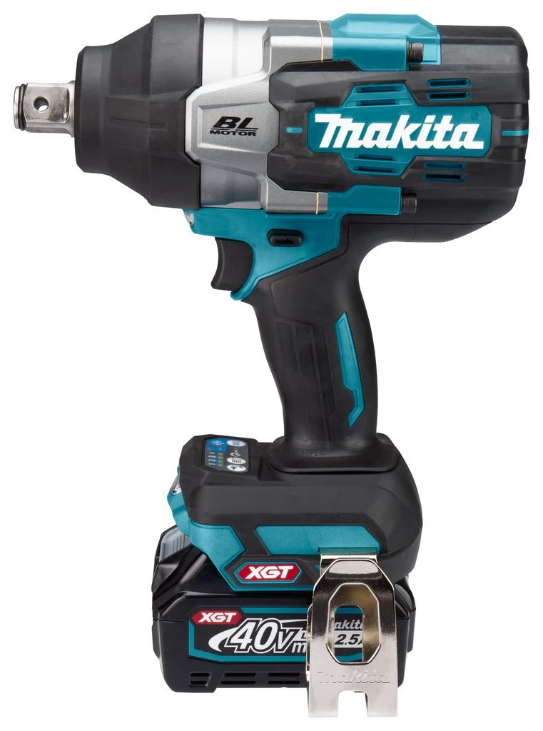 Makita TW001GD201 XGT 40V Max Li-ion Accu Slagmoersleutel Set (2x 2.5Ah) In Mbox - Koolborstelloos 1 Makita TW001GD201 XGT 40V Max Li-ion Accu Slagmoersleutel Set (2x 2.5Ah) In Mbox - Koolborstelloos