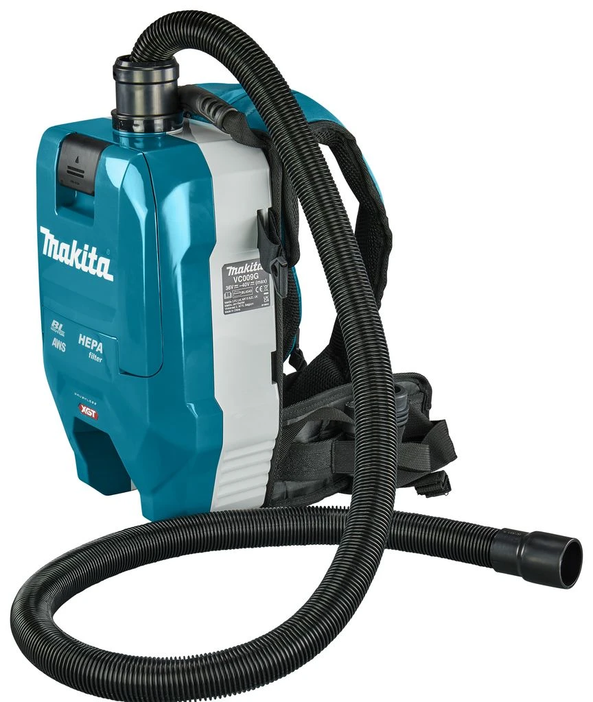 Makita VC009GLM21 XGT 40V Max Li-ion Accu Rugstofzuiger Set (2x 4.0 Ah) - 180mbar - AWS Zender 1 Makita VC009GLM21 XGT 40V Max Li-ion Accu Rugstofzuiger Set (2x 4.0 Ah) - 180mbar - AWS Zender